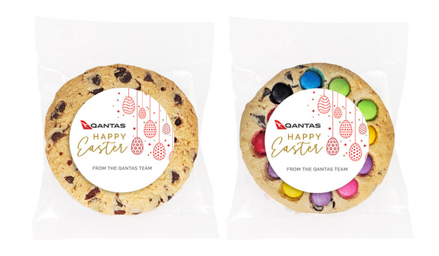 Hanging Eggs Personalised Cookie