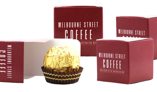Custom 3.5cm Cube Box With Ferrero Rocher