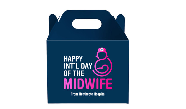 International Midwife Day Gable Favour Box