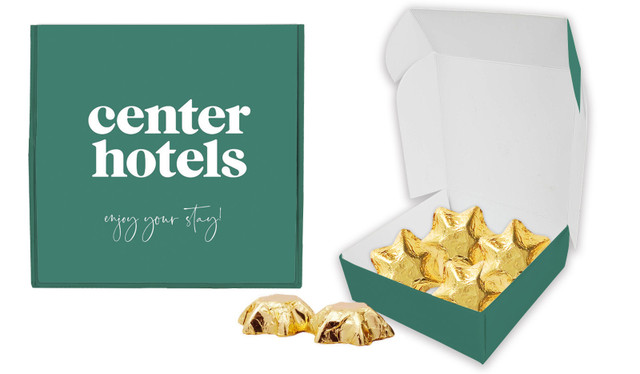 Branded Chocolate Star Box