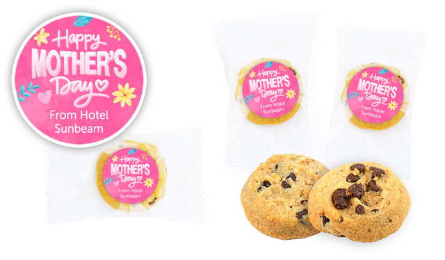 Lively Pink Mothers Day Bite-Size Cookie 5g