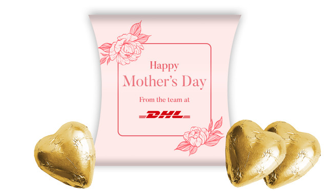 Sketched Roses Mothers Day Personalised Pillow Boxes