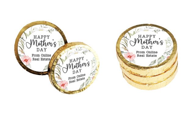 Native Flora Mothers Day Chocolate Coin