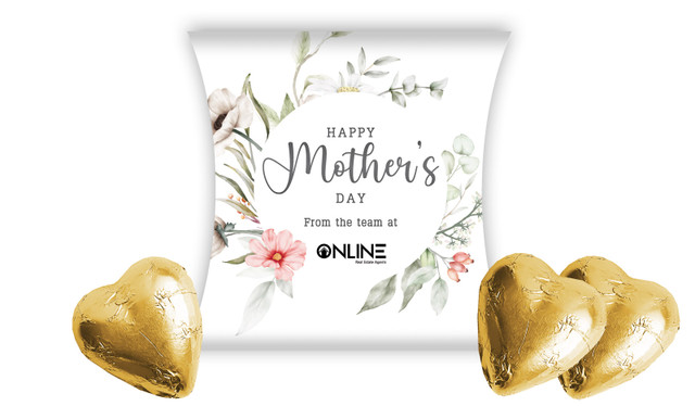 Native Flora Mothers Day Personalised Pillow Boxes
