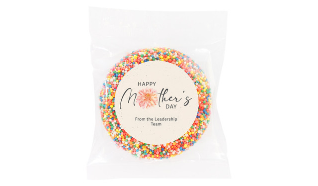 Natural Mother's Day Personalised  Chocolate Freckle