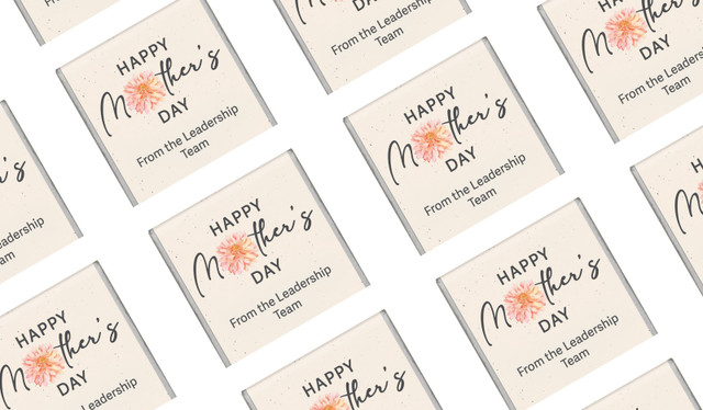 Natural Mother's Day Mini Chocolates