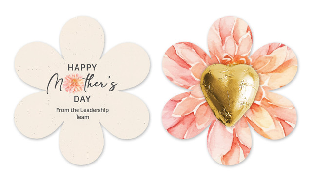 Natural Custom Mother's Day Flower Card