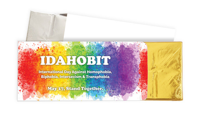 IDAHOBIT Personalised Chocolate Bar In A Box