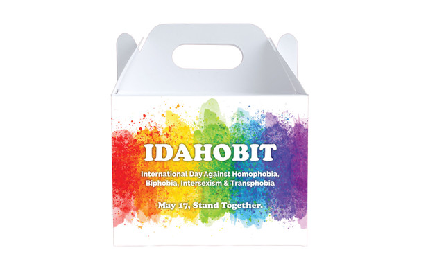 IDAHOBIT Personalised Gable Favour Box
