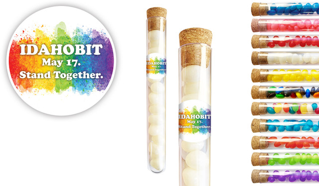 IDAHOBIT Personalised Test Tubes