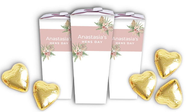 Boho Hens Night Personalised Chocaboxes