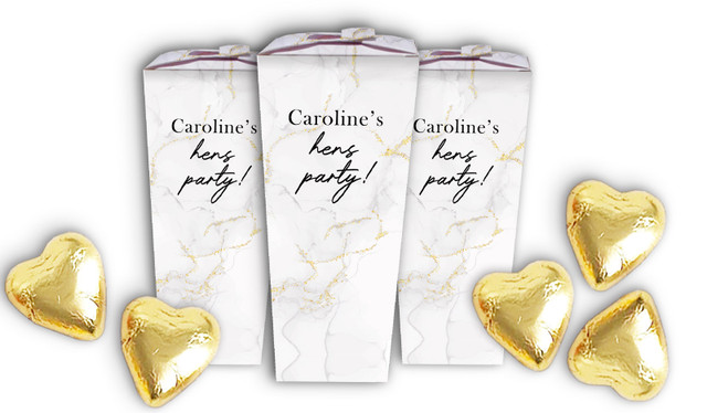 Classy Hens Night Personalised Chocaboxes