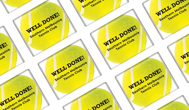 Tennis Ball Custom Mini Chocolates
