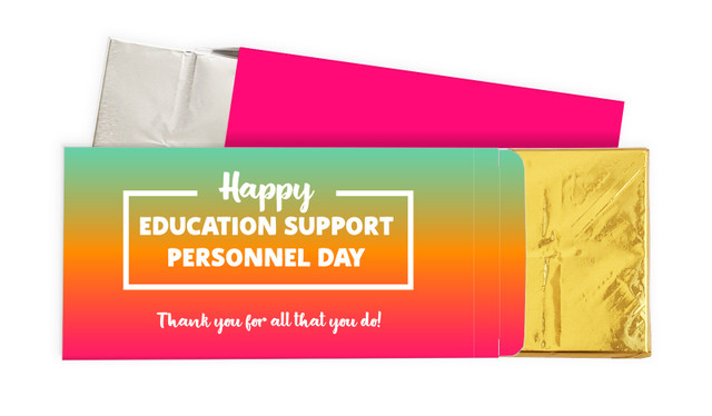 Education Support Personnel Day Chocolate Bar In A Box
