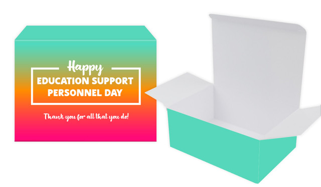 Education Support Personnel Day Tuck Gift Box