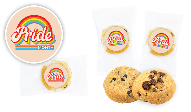 Retro Pride Personalised Bite-Size Cookie 5g