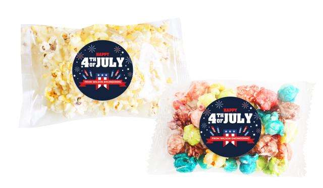 4th Of July Personalised Popcorn Bag