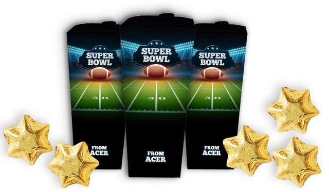 Super Bowl Personalised Chocaboxes