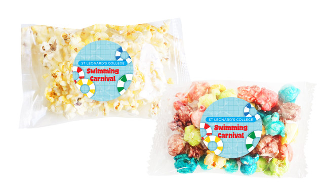School Swimming Carnival Personalised Popcorn Bag