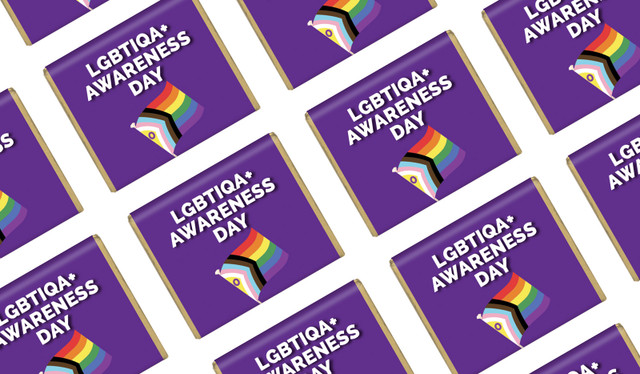 Wear It Purple Day Personalised Mini Chocolates