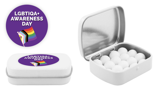 Wear It Purple Day Personalised Mint Tins