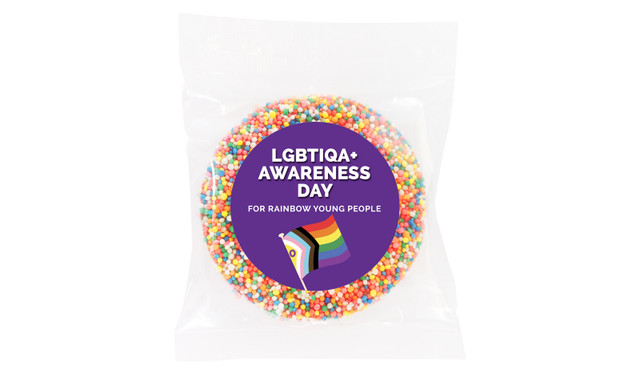 Wear It Purple Day Personalised Chocolate Freckle
