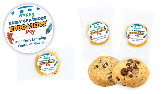 Playroom Early Childhood Educators Day Personalised Bite-Size Cookie 5g