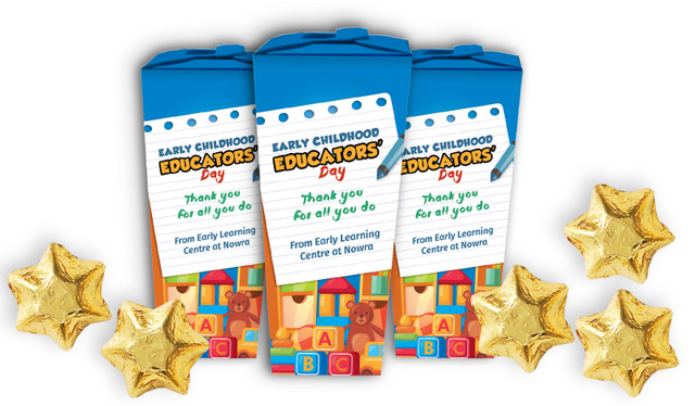 Playroom Early Childhood Educators Day Personalised Chocaboxes
