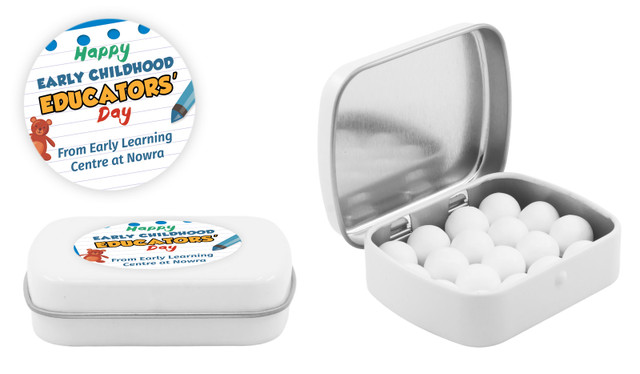 Playroom Early Childhood Educators Day Personalised Mint Tins