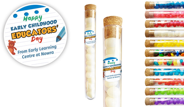 Playroom Early Childhood Educators Day Personalised Test Tubes