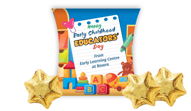 Playroom Early Childhood Educators Day Personalised Pillow Boxes
