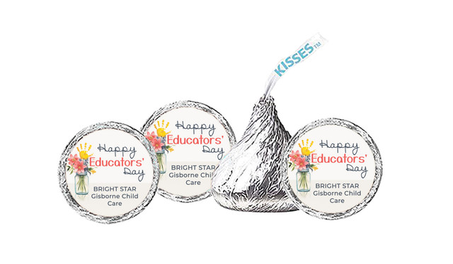Helping Hand Early Childhood Educators Day Personalised Hersheys Kisses