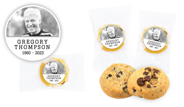Simple Funeral Personalised Bite-Size Cookie 5g