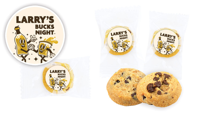 Beers Bucks Night Personalised Bite-Size Cookie 5g