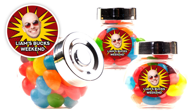 Face Splash Bucks Night Custom Mini Candy Jar