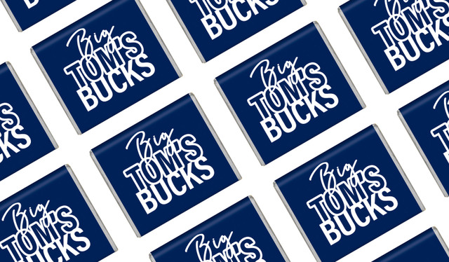Big Announcement Bucks Night Personalised Mini Chocolates