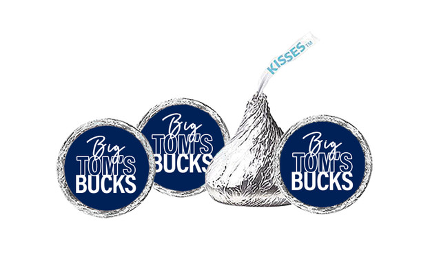 Big Announcement Bucks Night Personalised Hersheys Kisses