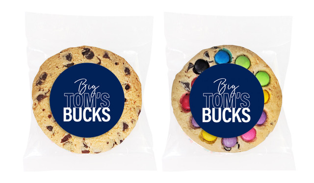 Big Announcement Bucks Night Personalised Cookie