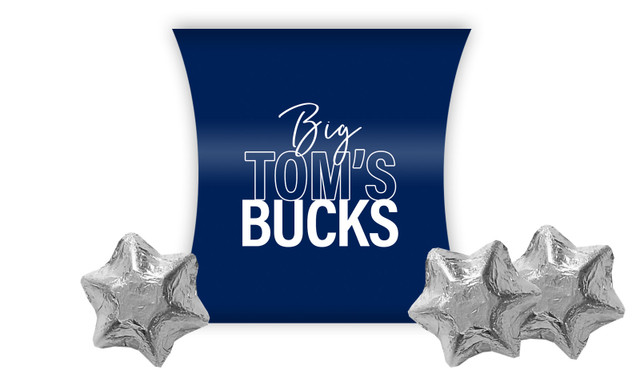 Big Announcement Bucks Night Personalised Pillow Boxes