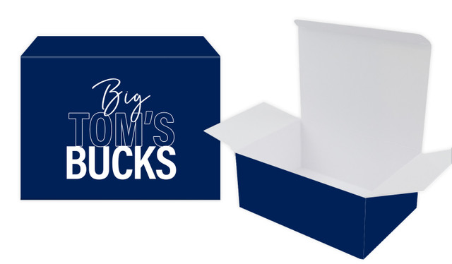 Big Announcement Bucks Night Personalised Tuck Gift Box