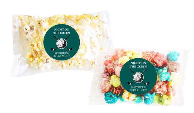 Golf Bucks Night Personalised Popcorn Bag