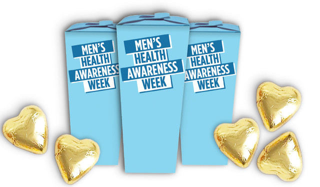 Angled Banner Men's Health / Movember Personalised Chocaboxes