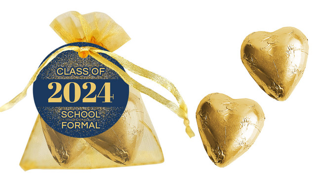 Confetti School Formal Personalised Organza Bag