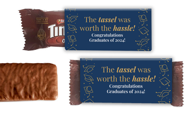 Tumbling Hats Personalised Graduation Tim Tam Biscuits
