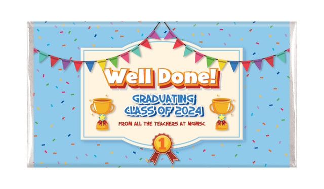 Primary School Graduation Chocolate Bars