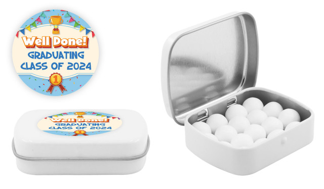 Primary School Personalised Graduation Mint Tins