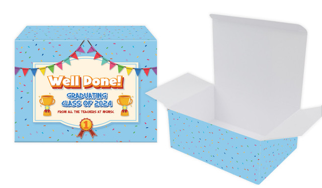 Primary School Personalised Graduation Tuck Gift Box