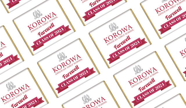 Banner Graduation Mini Chocolates