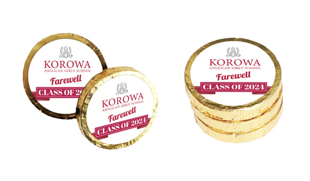 Banner Personalised Graduation Chocolate Coin