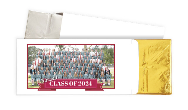 Banner Personalised Graduation Chocolate Bar In A Box